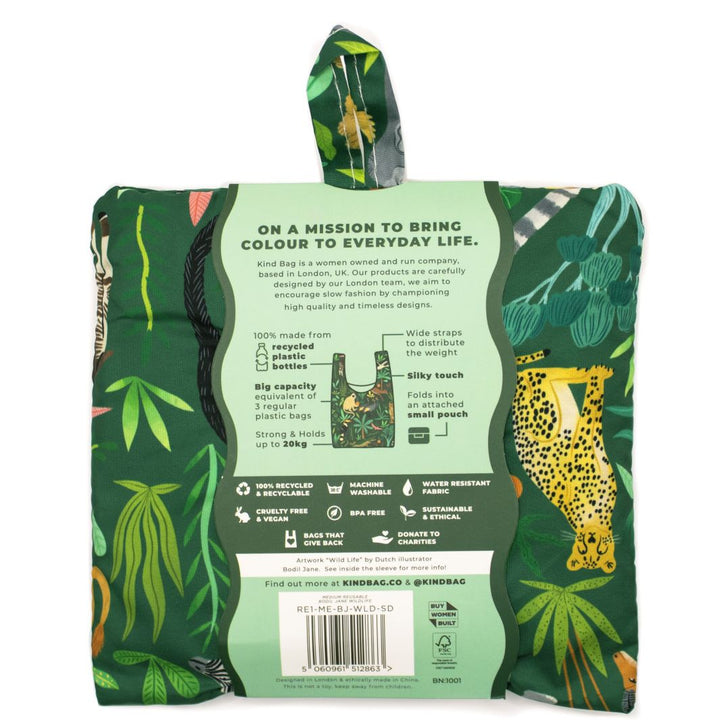 Bodil Jane Wildlife Reusable Bag