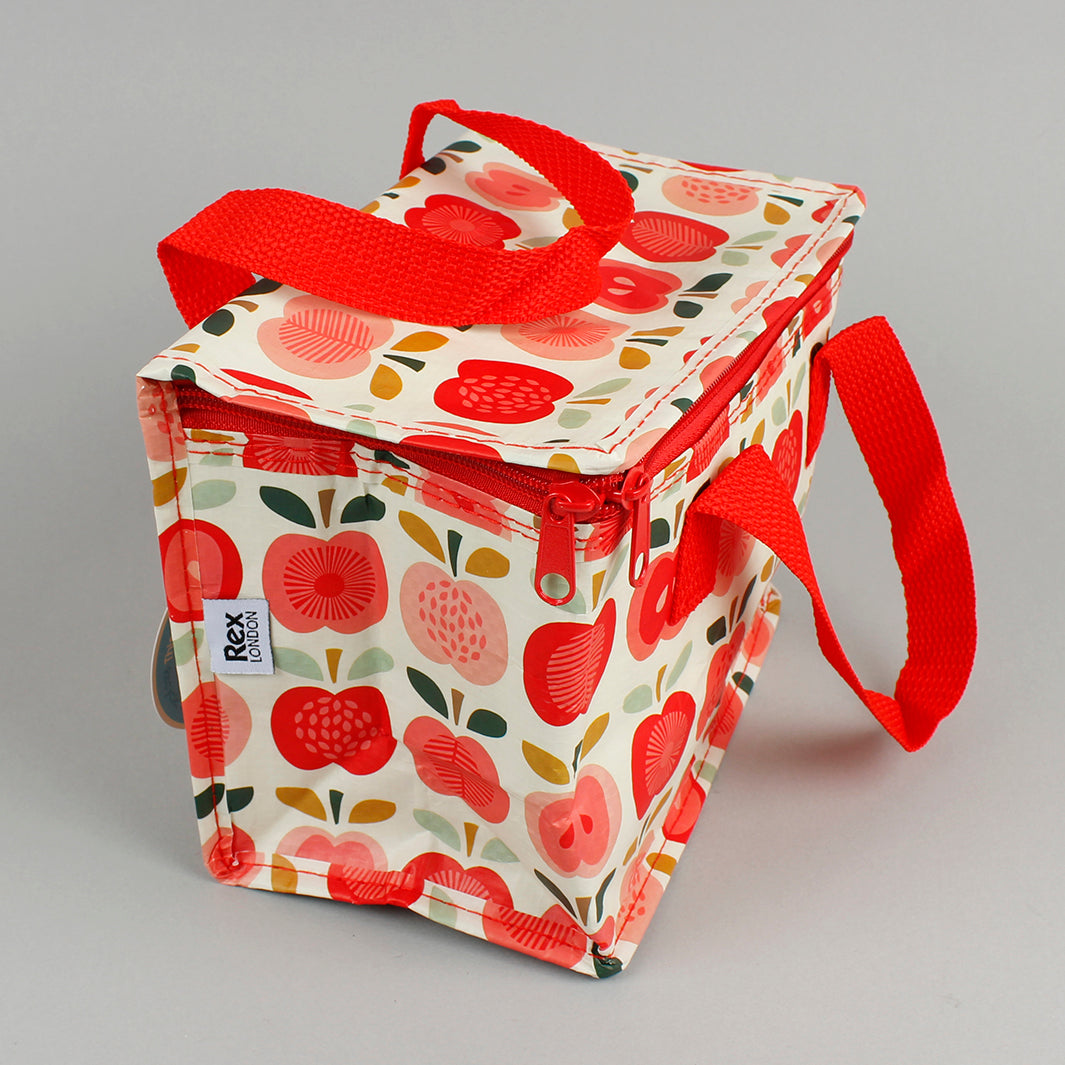 Foil Insulated Lunch Bag - Vintage Apple