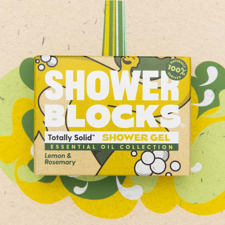 Solid Shower Gel - Essential Oil Collection - Lemon & Rosemary