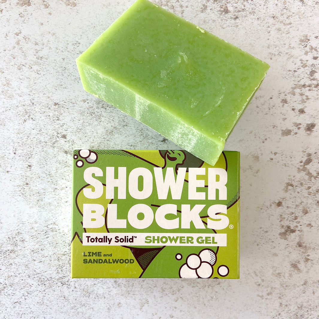 Solid Shower Gel - Lime & Sandalwood