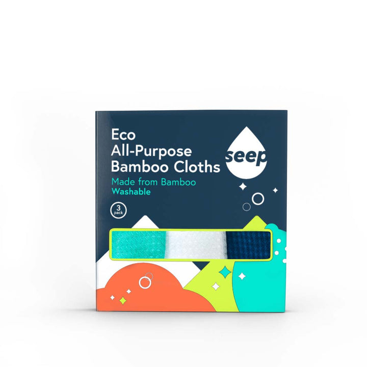 *NQP* All Purpose Bamboo Cloth - 3 Pack
