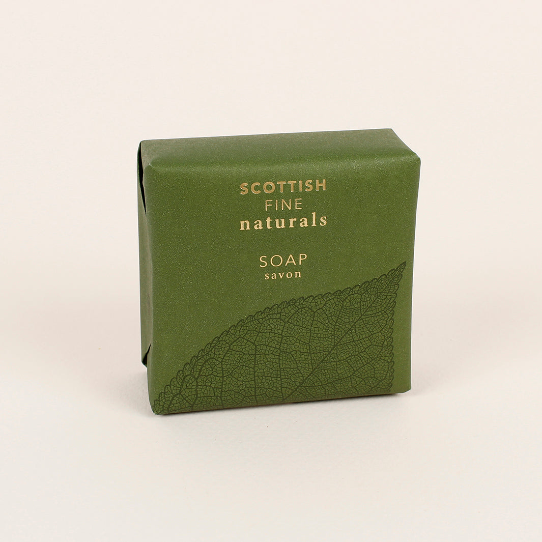 Coriander & Lime Leaf Wrapped Soap