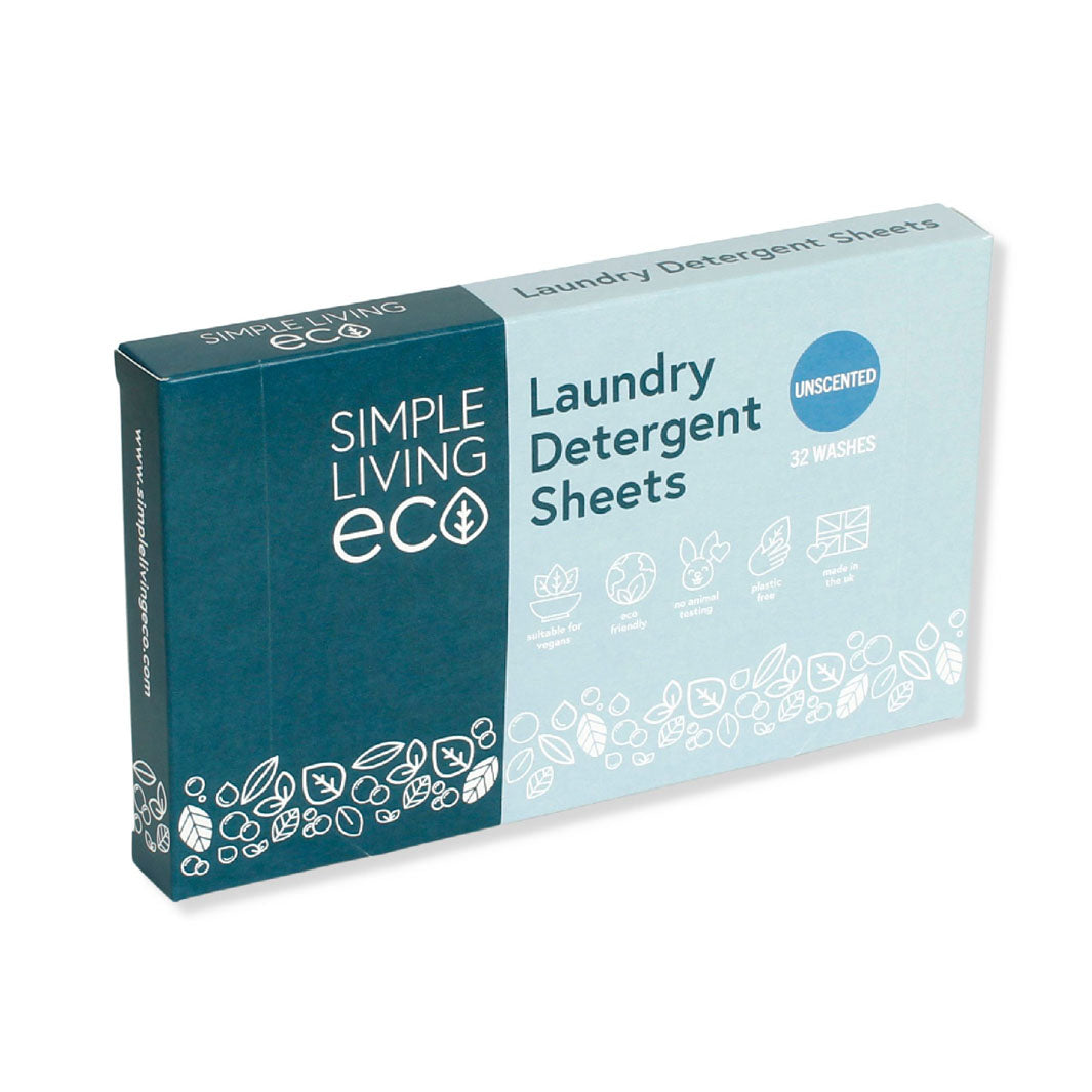 *NQP* Laundry Detergent Sheets - Unscented - Pack 32