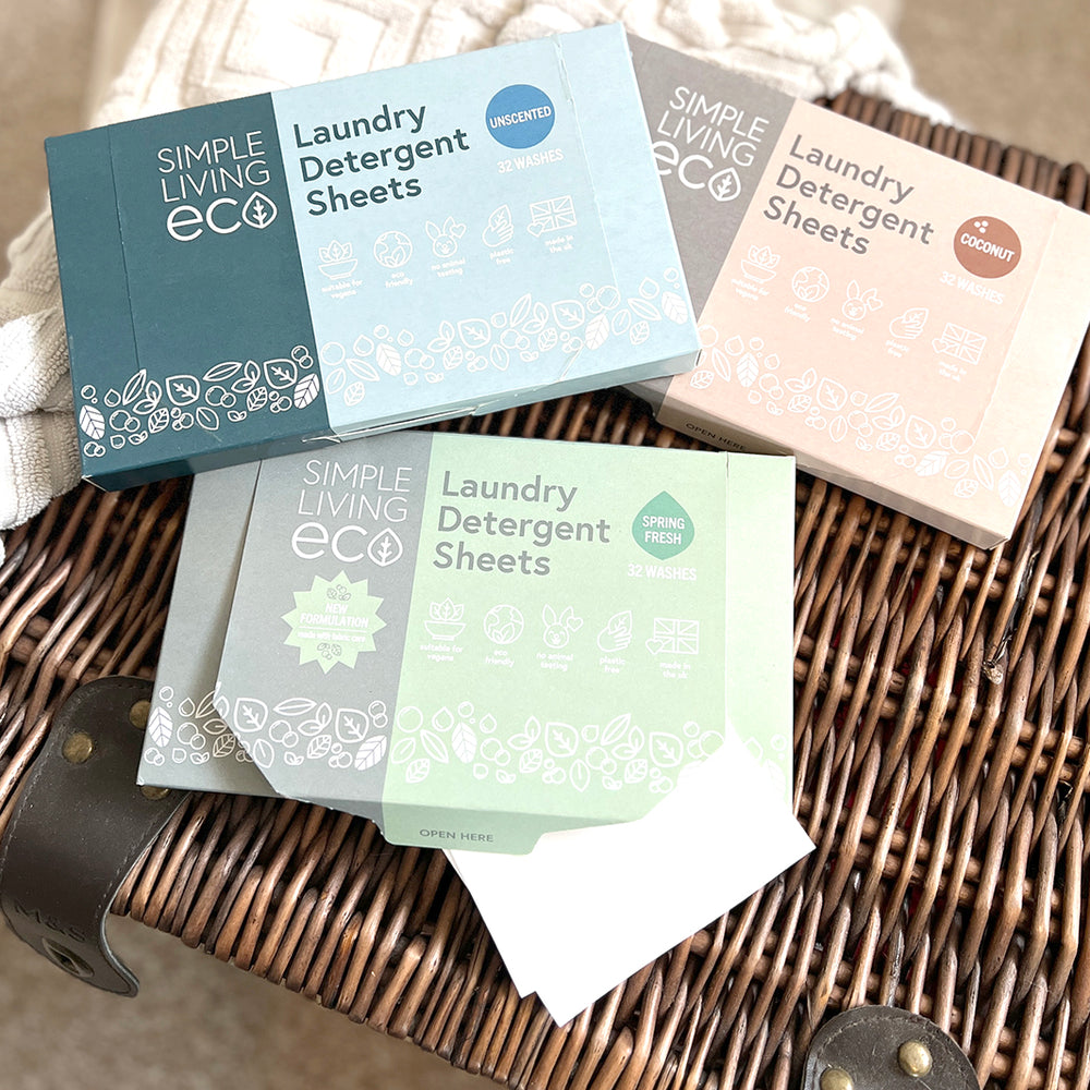 Laundry Detergent Sheets - 3 Pack 'Spring Fresh' Multibuy