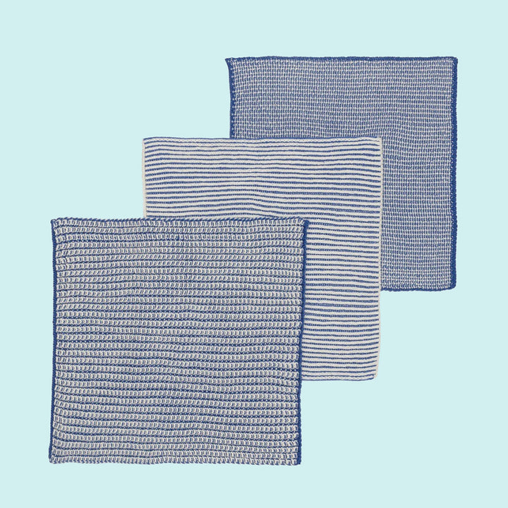 Textured Dishcloths - Pack of 3