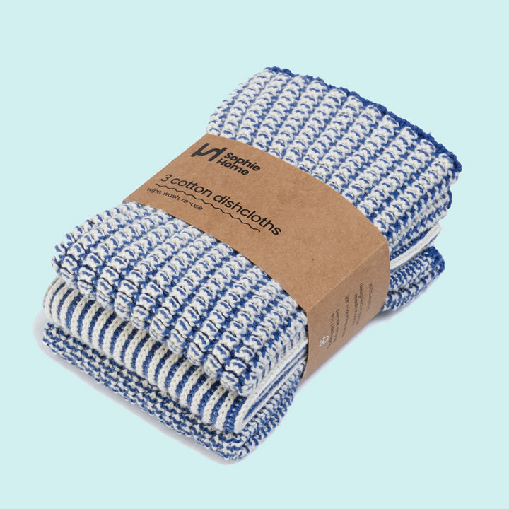 Textured Dishcloths - Pack of 3