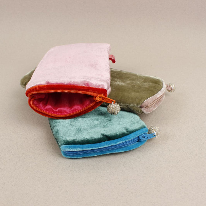 Velvet Glasses Purse