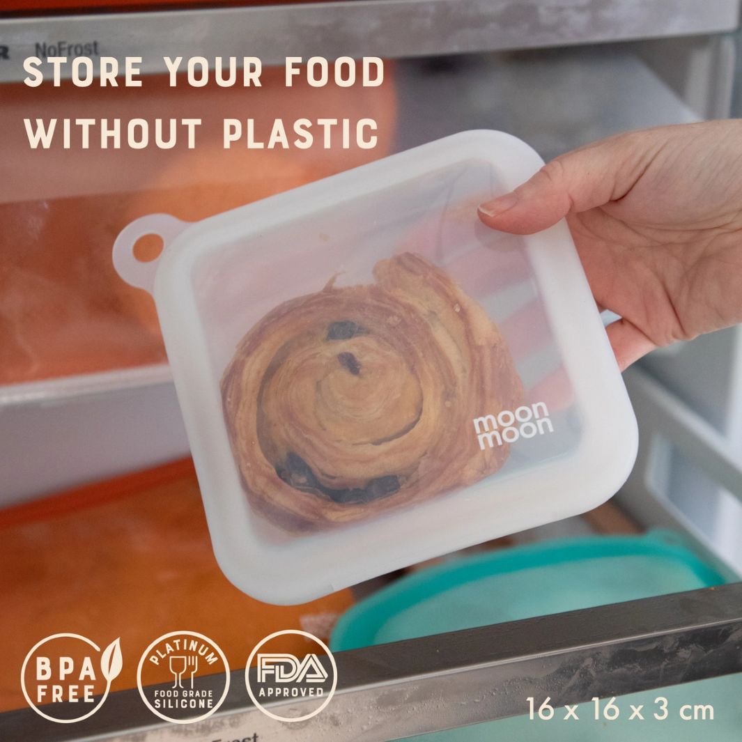 Reusable Silicone Sandwich Case - Clear