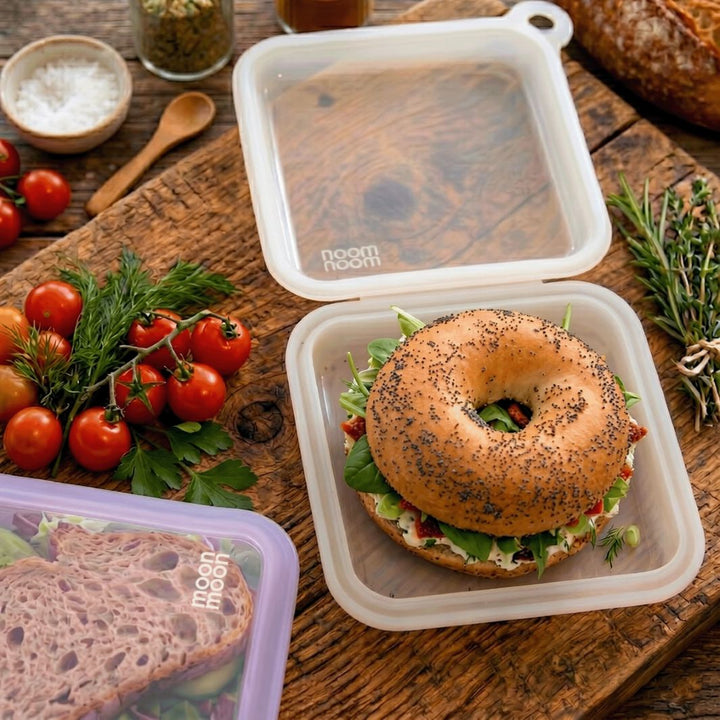 Reusable Silicone Sandwich Case - Clear