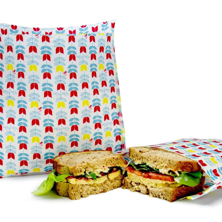 Beeswax Reusable Sandwich Bag - Sardine (Pack of 2)