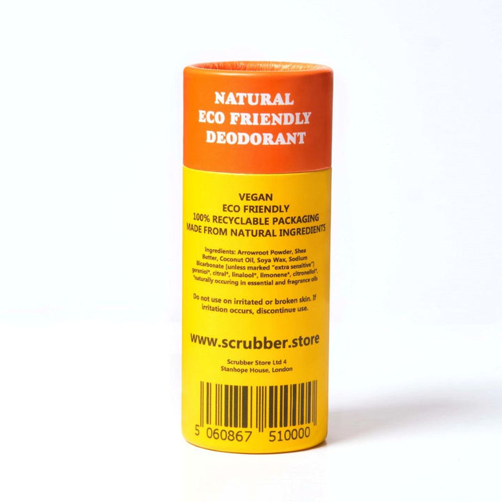 Grapefruit & Mandarin Natural Deodorant Stick
