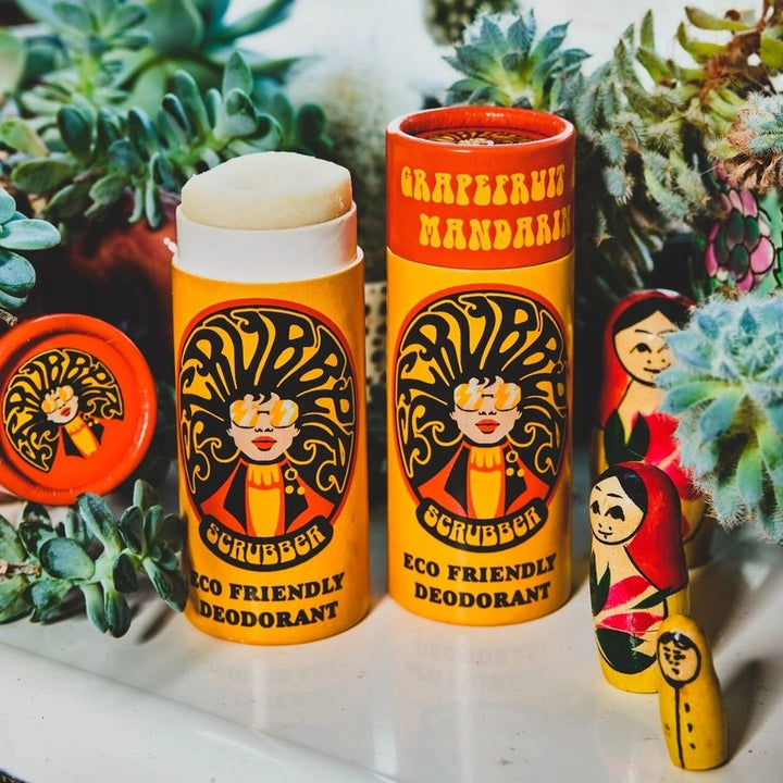 Grapefruit & Mandarin Natural Deodorant Stick