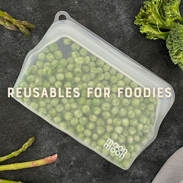 Reusable Silicone Food Bags – Slim Multi Pack (Set of 3)