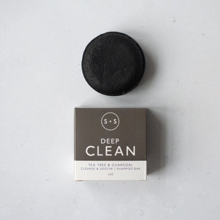 Deep Clean - Charcoal, Tea Tree & Peppermint Shampoo Bar