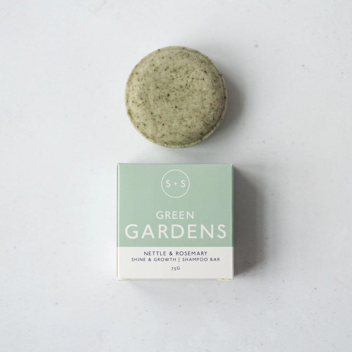 Green Gardens - Nettle & Rosemary Shampoo Bar