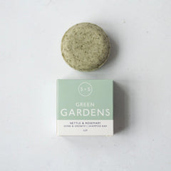 Green Gardens - Nettle & Rosemary Shampoo Bar