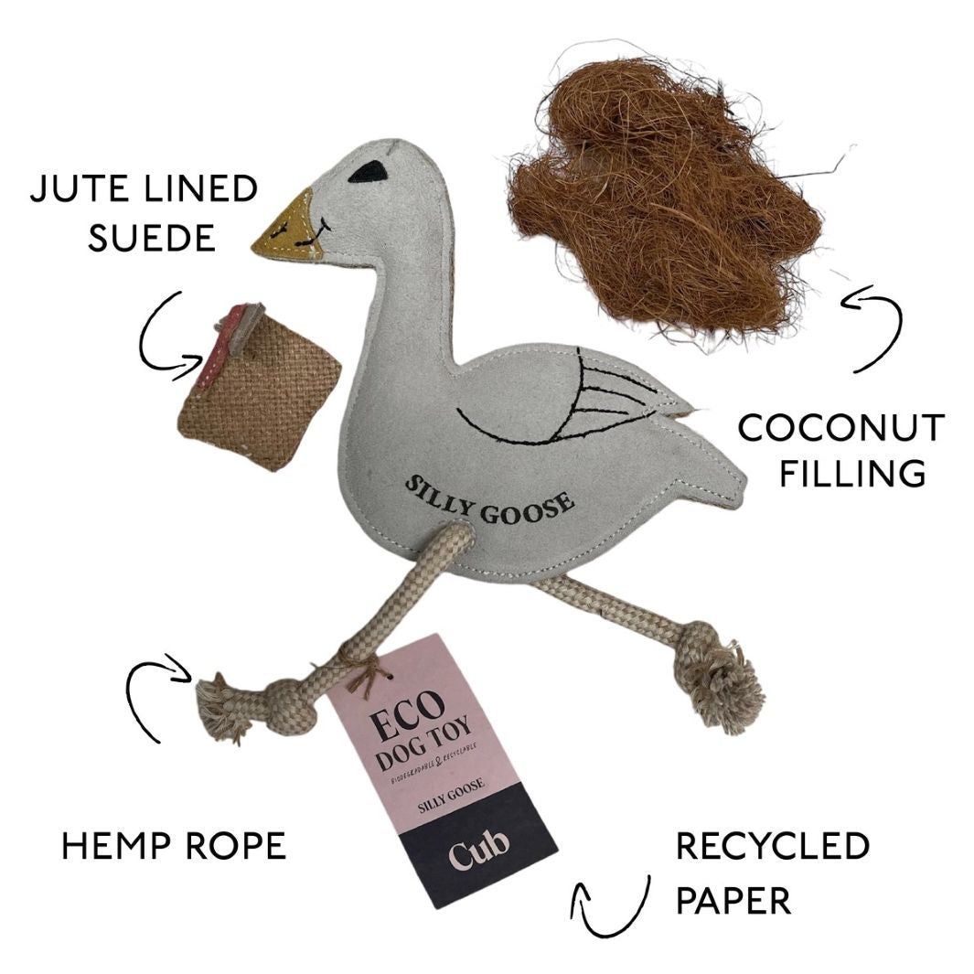 Silly Goose Eco Dog Toy
