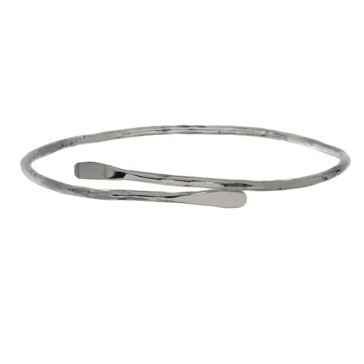 Silver Plated Wrap Bangle