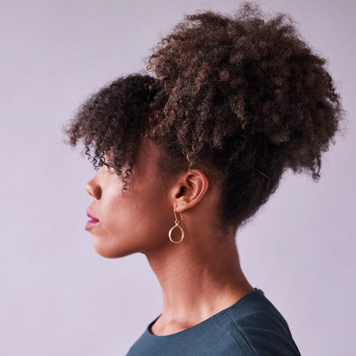 Ruthi Small Round Earrings