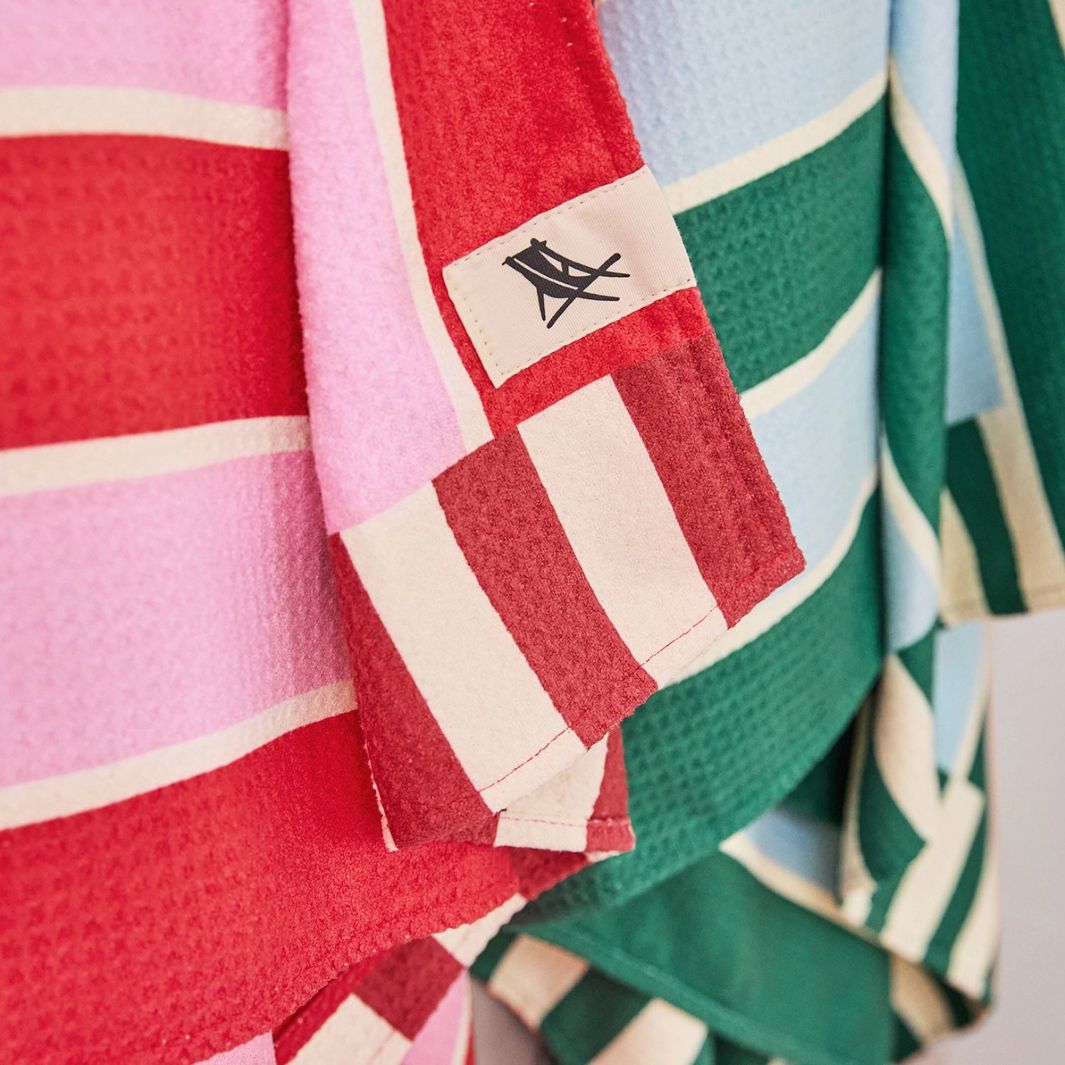 Quick Dry Waffle Towel – Cherry Bomb