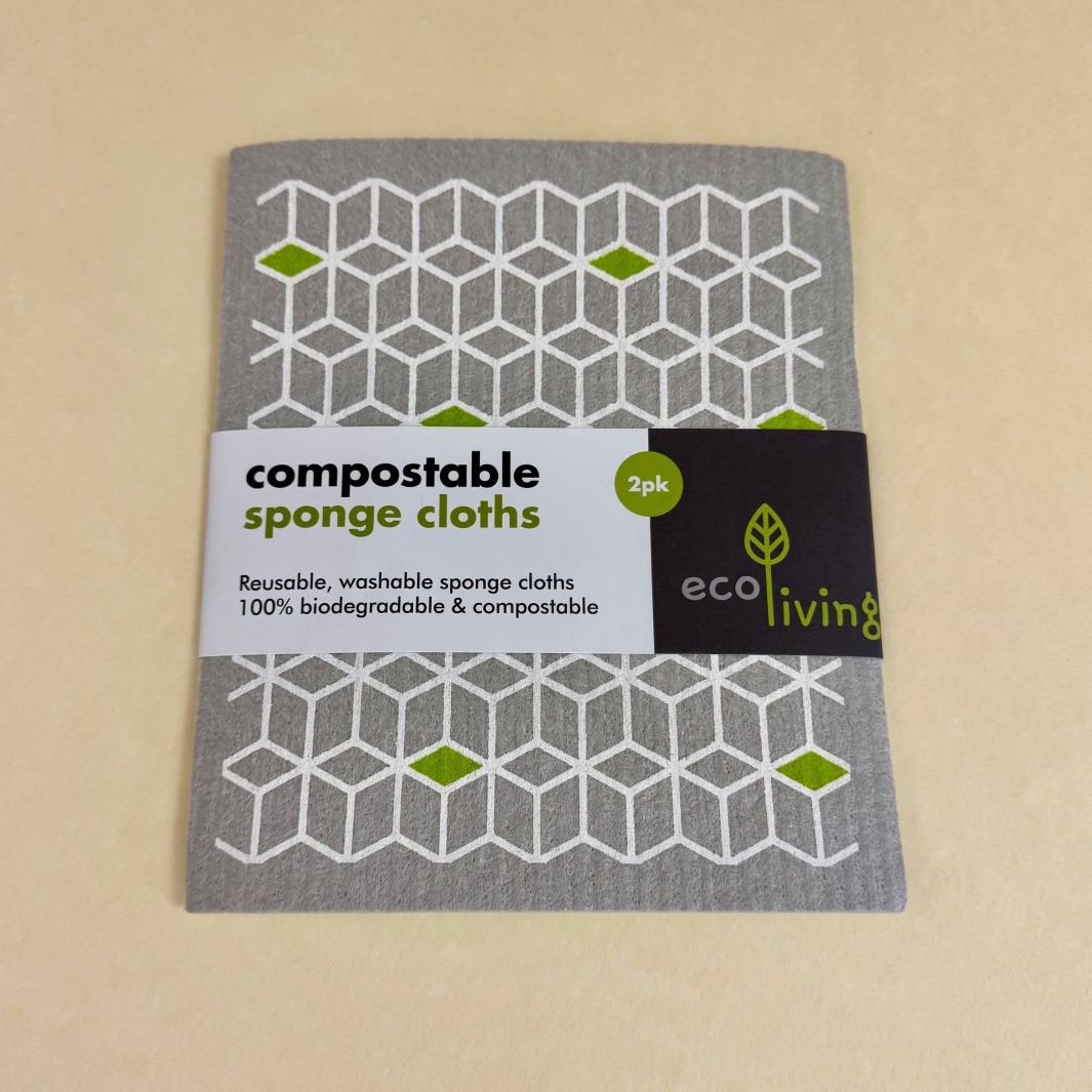 Compostable Sponge Cleaning Cloths