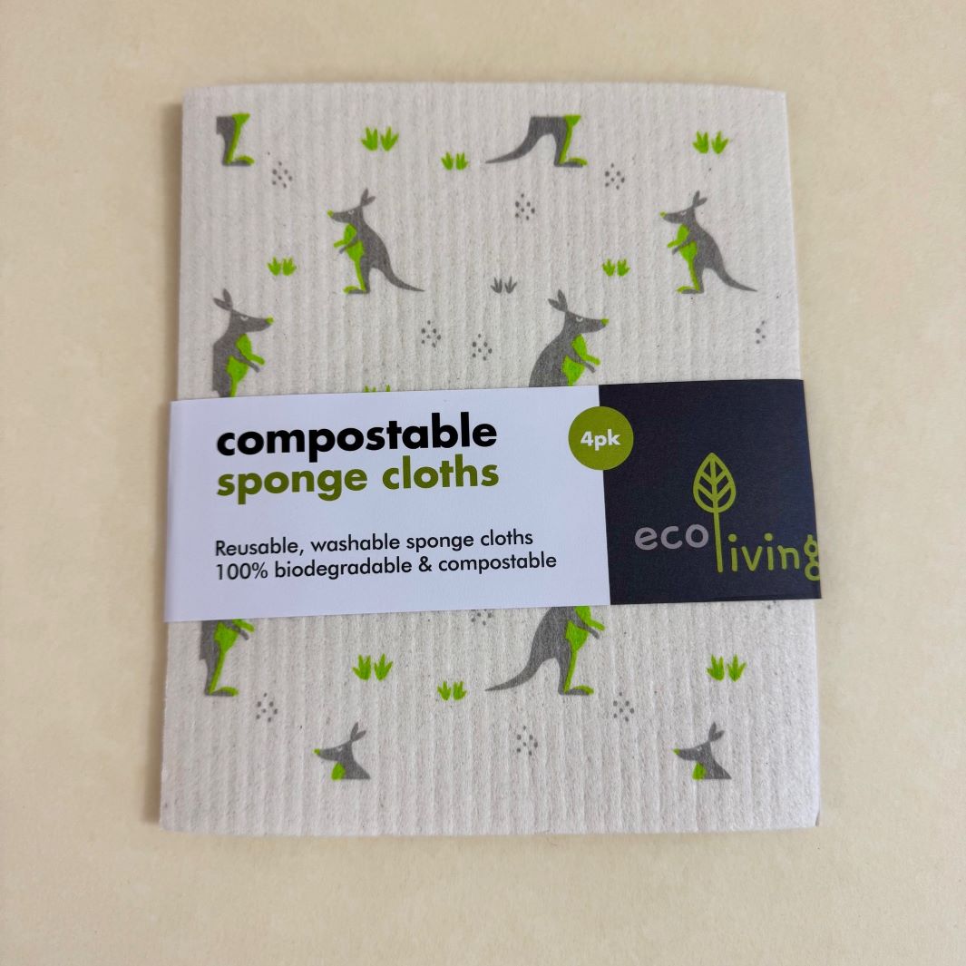 Compostable Sponge Cleaning Cloths