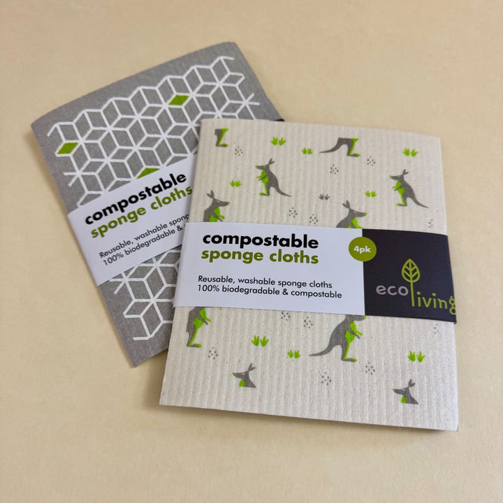 Compostable Sponge Cleaning Cloths
