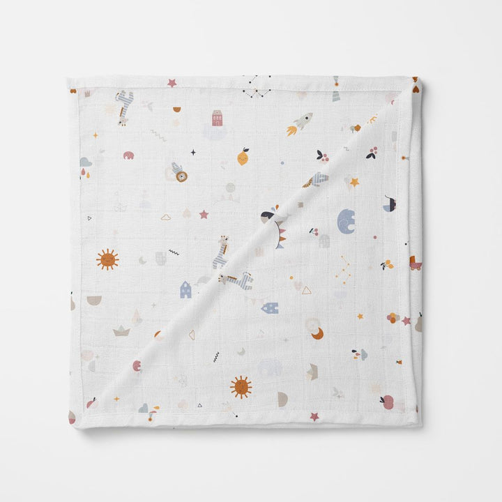 Bamboo Swaddle Blanket - Signature Print