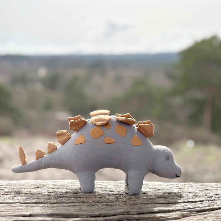 Stegosaurus Linen Dinosaur Toy