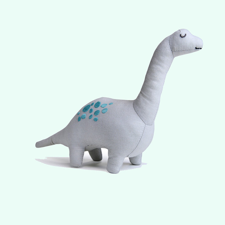 Brontosaurus Linen Dinosaur Toy