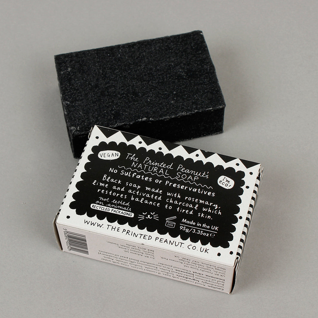 Black Cat Charcoal Soap Bar