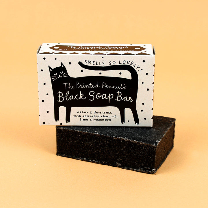 Black Cat Charcoal Soap Bar