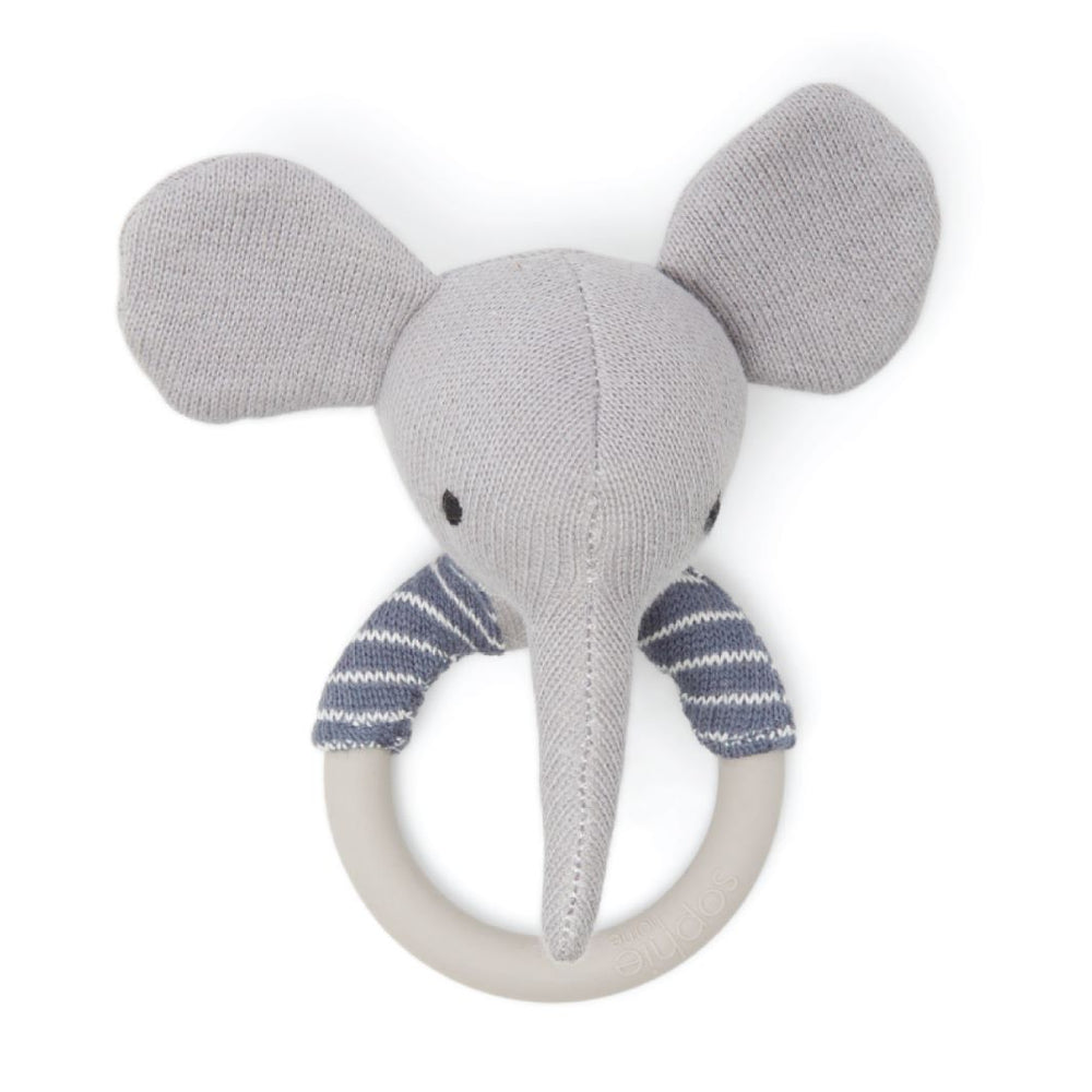 Soothing Elephant Teething Rattle