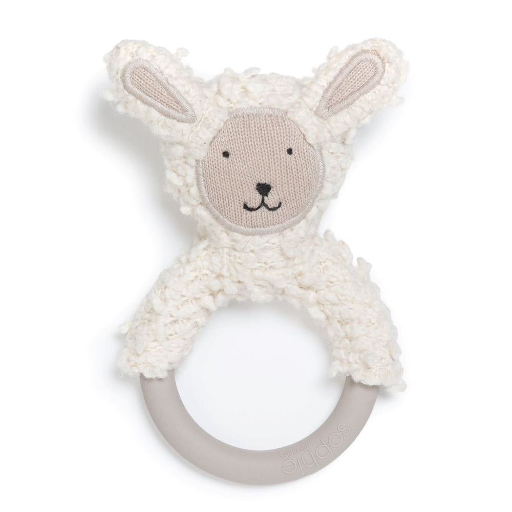 Soothing Sheep Teething Rattle