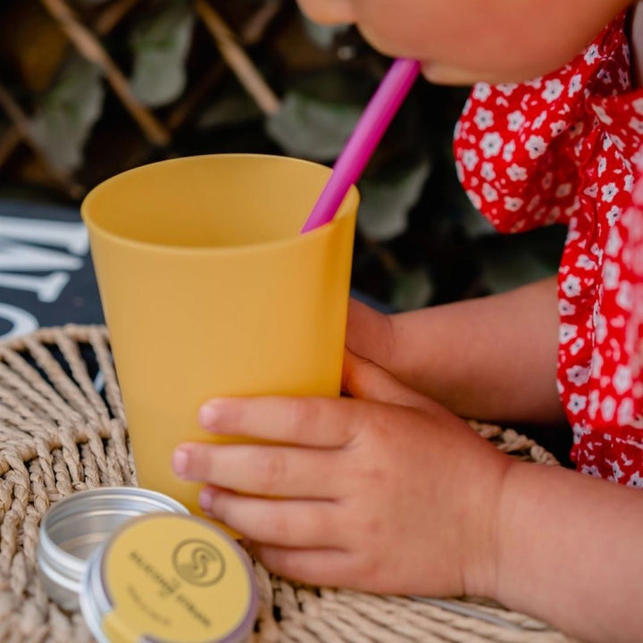Reusable Silicone Straw with Travel Tin