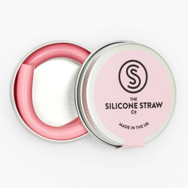 Reusable Silicone Straw with Travel Tin