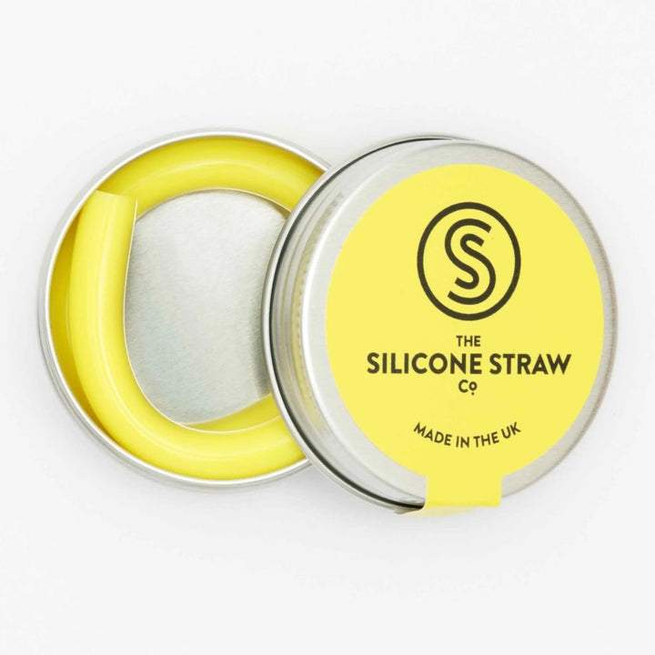 Reusable Silicone Straw with Travel Tin