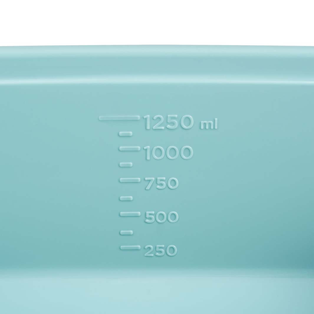 24fl oz Rectangle Silicone BounceBox -  Seafoam