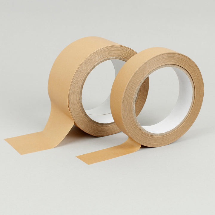 Adhesive Paper Tape - Brown - 25mm x 50m - Green Tulip