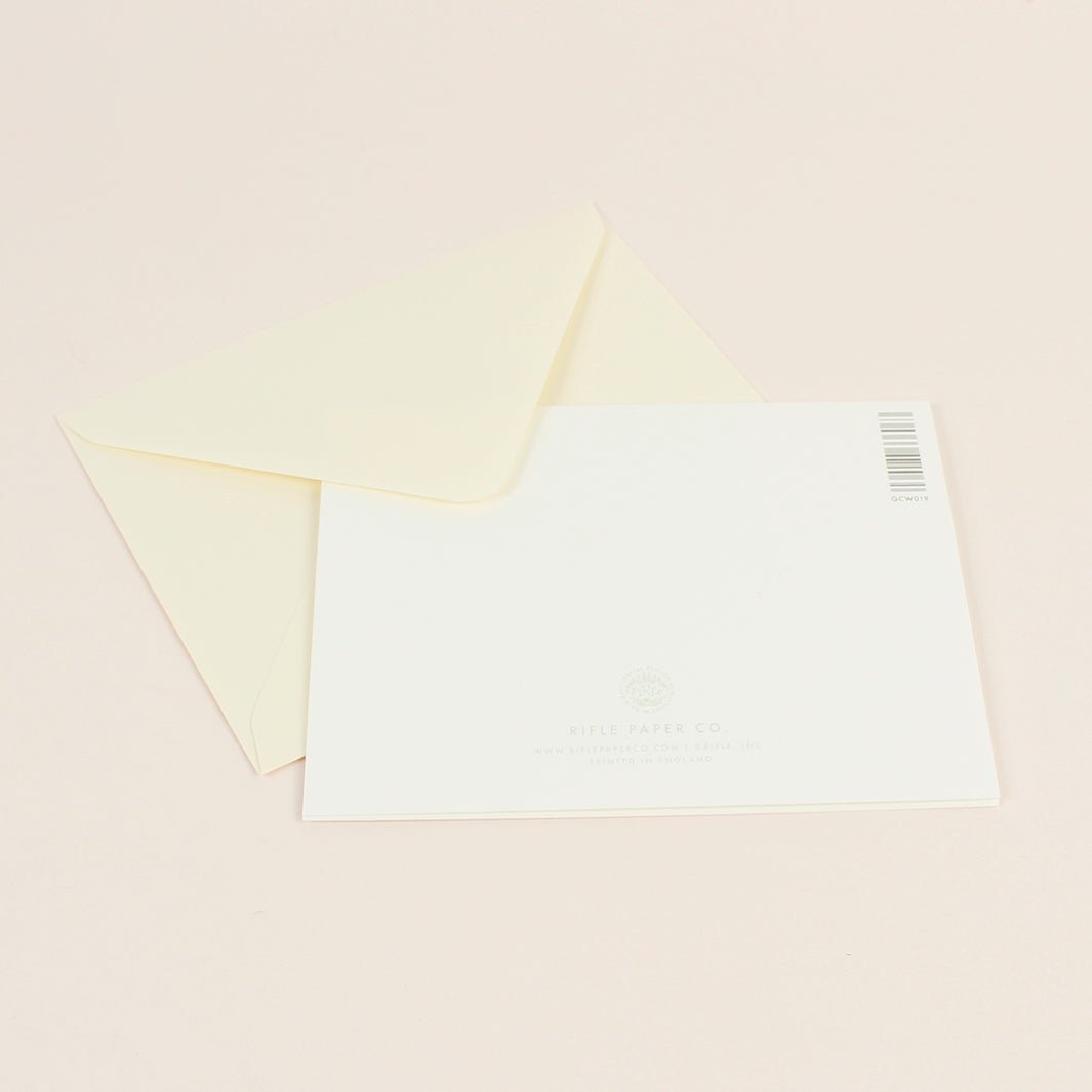 Always & Forever Swans Card - Green Tulip