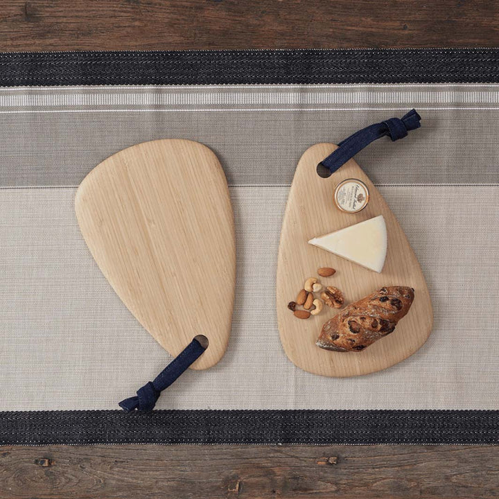 Bamboo Artisan Cutting & Serving Board - Green Tulip