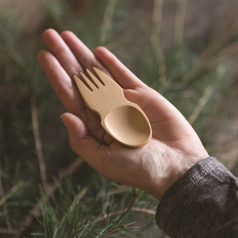 Bamboo Spork
