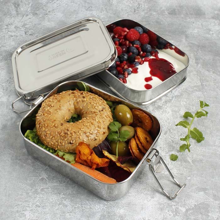 Buruni Leak Resistant Two Tier Lunch Box