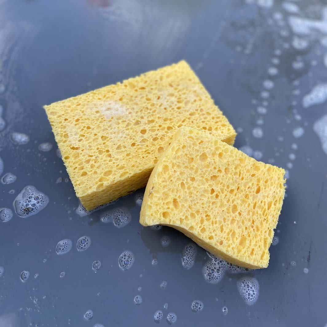 Cellulose Sponges - Unpackaged - Green Tulip