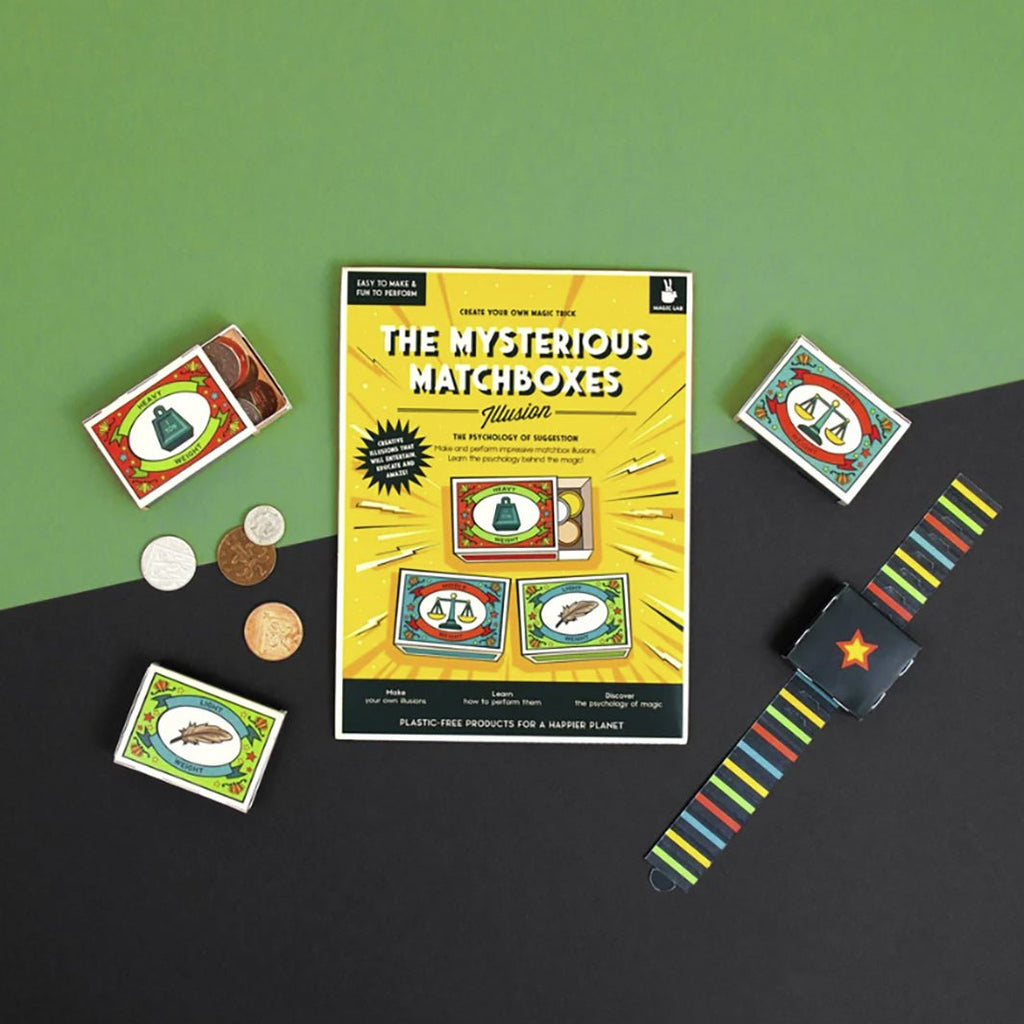 Create Your Own Magic Trick Mysterious Matchboxes Illusion
