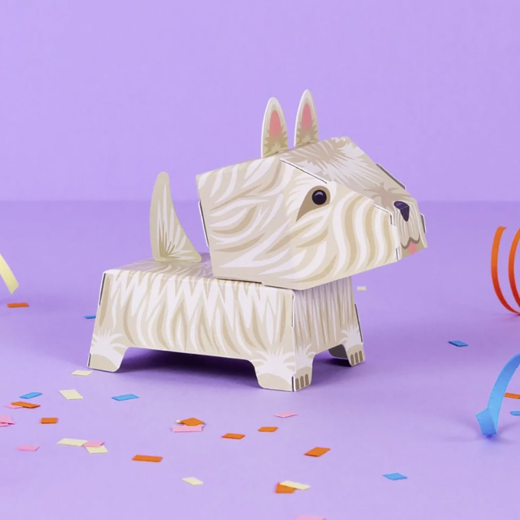 Create Your Own Wagging Puppy - Green Tulip