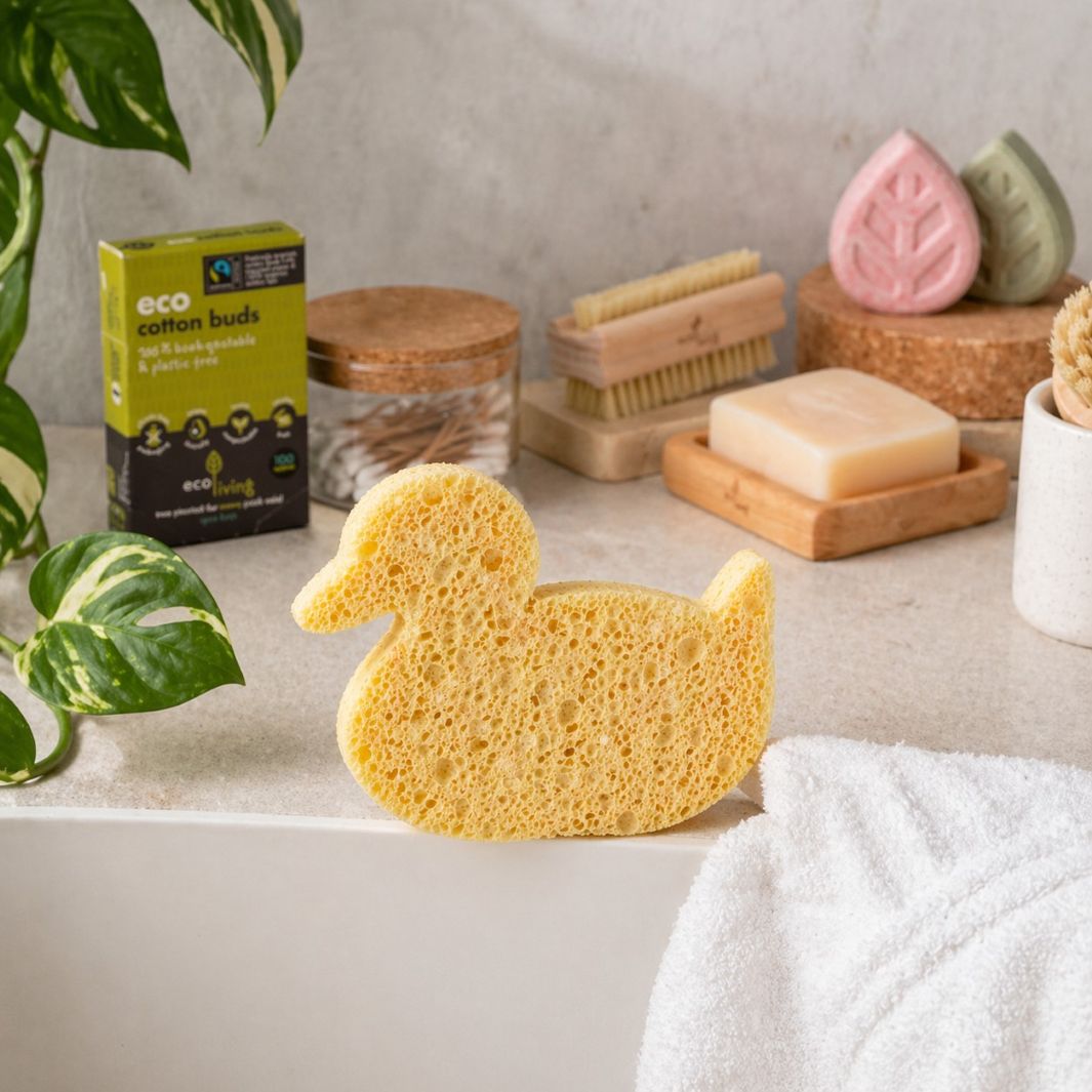 Home Compostable Duck Bath Sponge