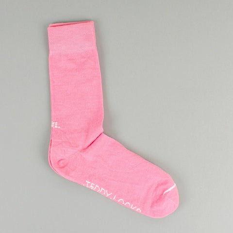 Everyday Crew Socks - Shoe Size 8-12 - Soft Pink