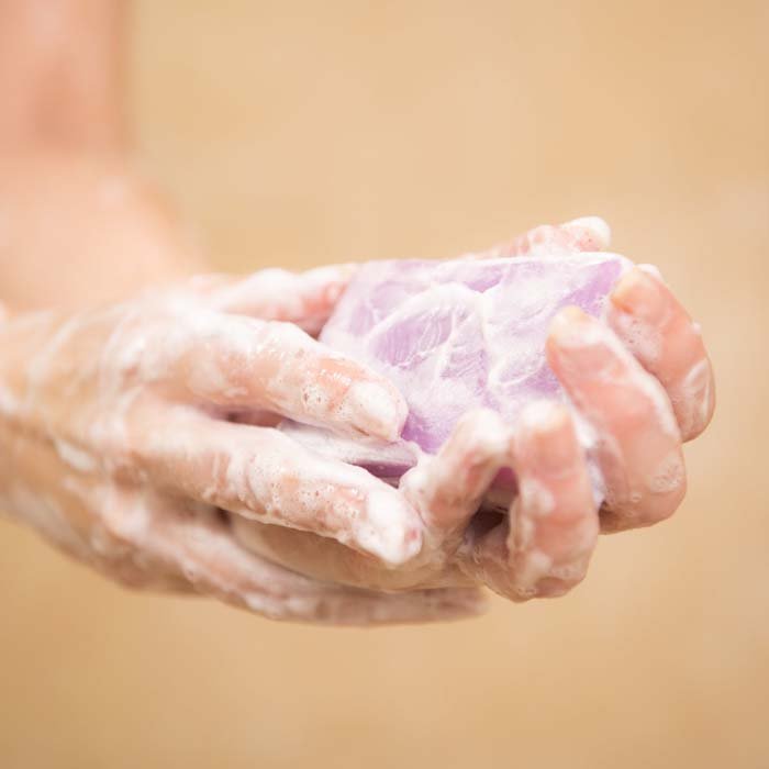 Hand Blocks Essential Oil Hand Soap Bar - Green Tulip