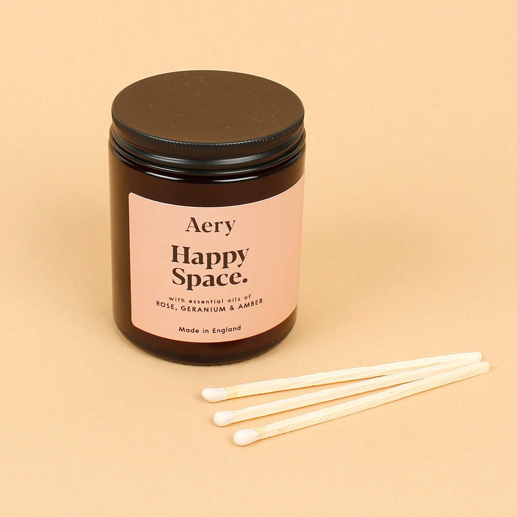 Happy Space Aromatherapy Jar Candle Medium